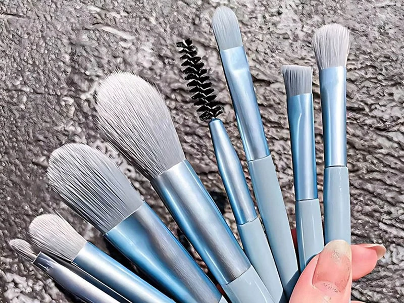 Kozmetické štetce na líčenie 8ks