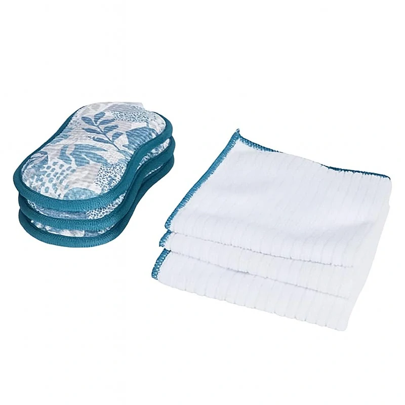 BELDRAY 6-dielna sada na čistenie – antibakteriálne utierky a podložky