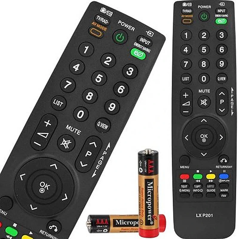 Diaľkový ovládač na TV LG