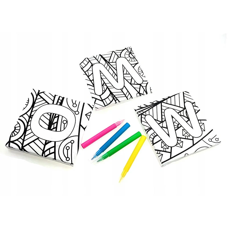 Plátno na maľovanie Grafix Deco Canvas – kreatívna sada na vymaľovanie