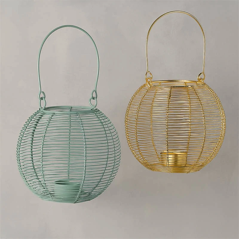 Kovový svietnik na zavesenie