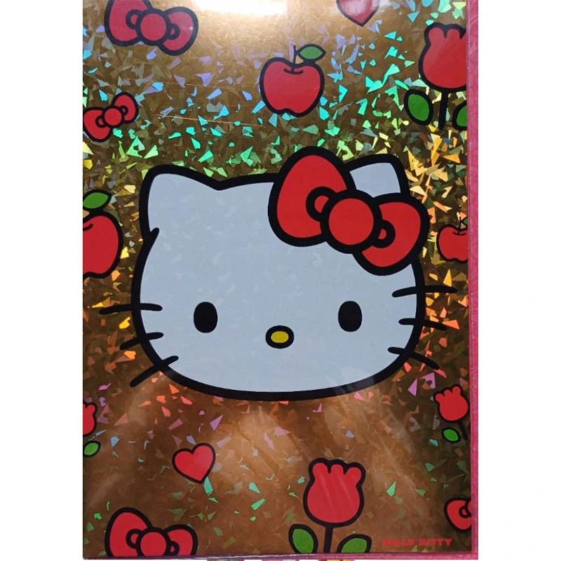 Pohľadnica gratulačná s obálkou A4 Hello Kitty: Holografická