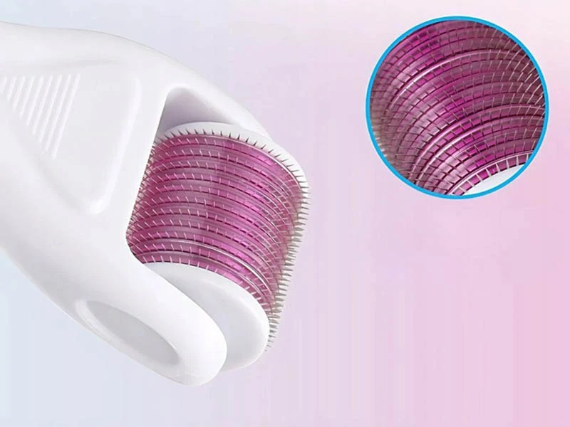 Derma roller na mezoterapiu mikroihlovú 6v1 – tvár, krk a telo