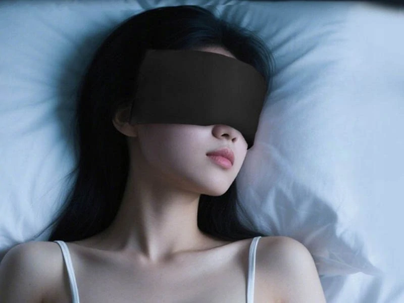 Maska na oči na spanie zatemňujúca