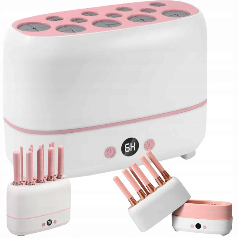 Elektrická sušička na štetce a hubky na líčenie s časovačom
