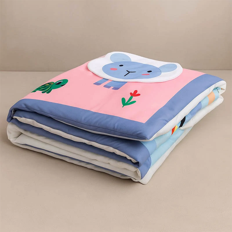 Detská hracia podložka so zvieratkami 100 × 100 cm