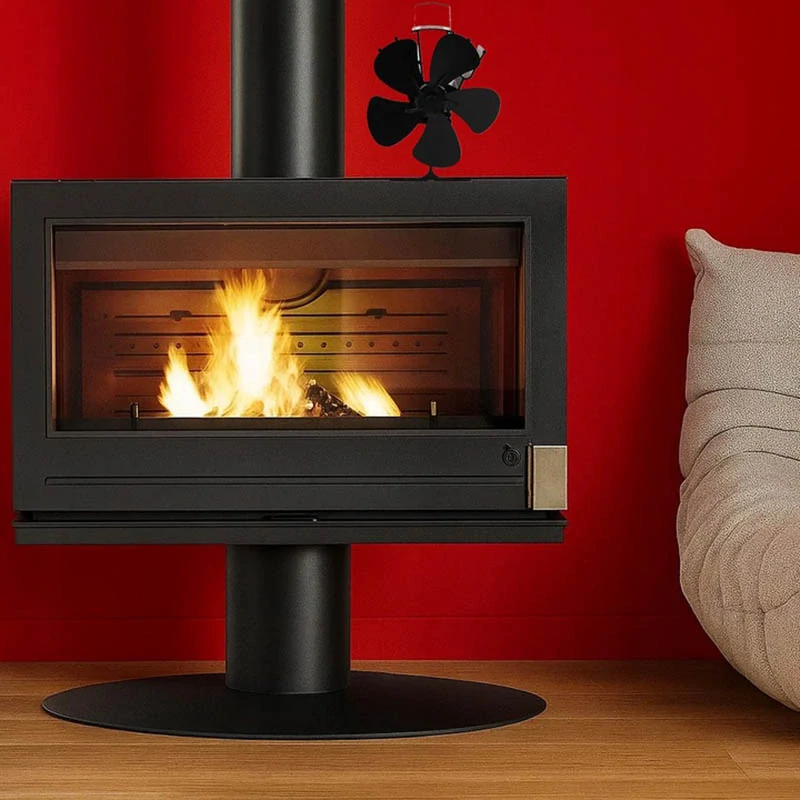 Krbový ventilátor Kaminer DY015J 5-lopatkový