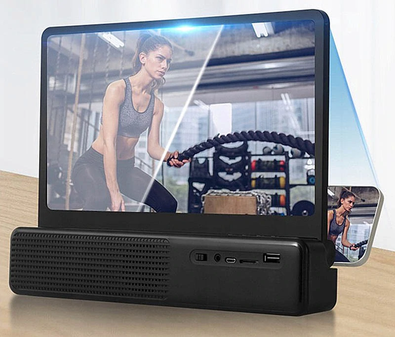 Zväčšovací displej s Bluetooth reproduktorom