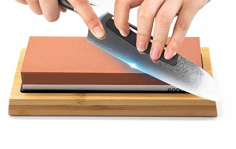 Profesionálna sada brúsnych kameňov na nože - zrnitosť 400/1000 a 3000/8000