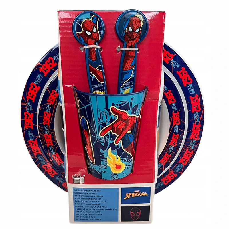 Detská jedálenská sada Marvel Spiderman