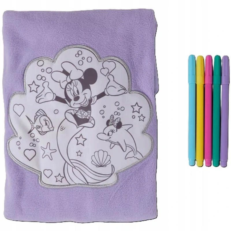 Mikina Minnie s fixkami na textil