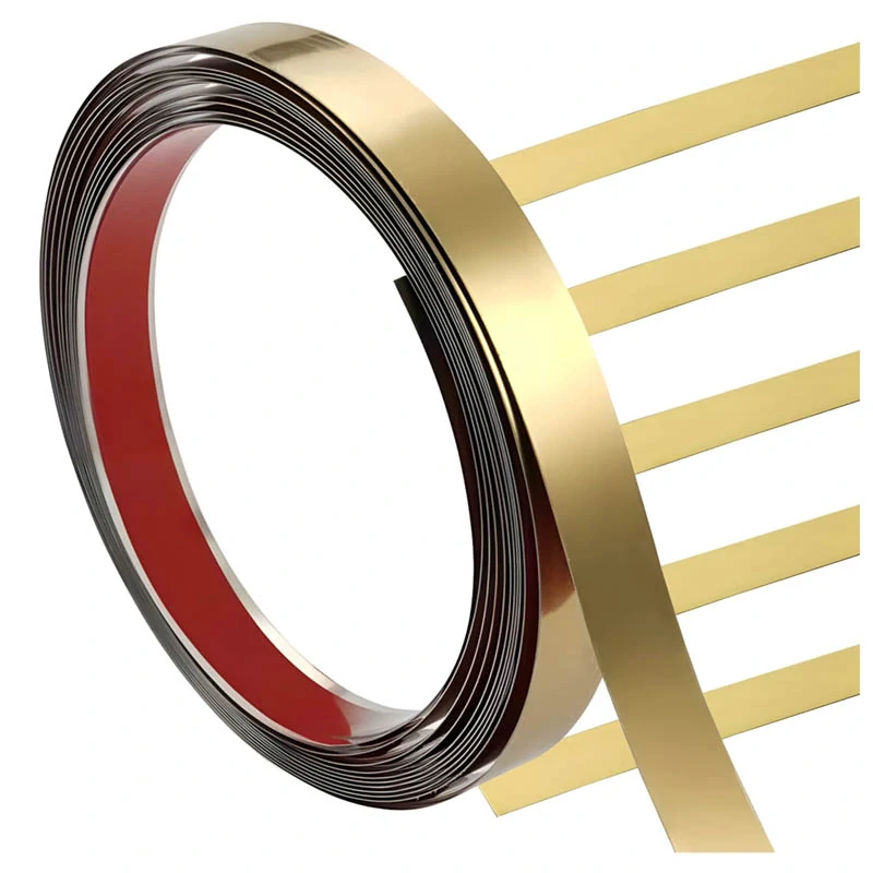 Ozdobná samolepiaca páska zlatá 2 cm × 10 m