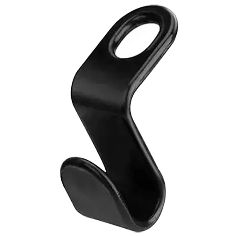 Háčiky na vešiaky organizér 6 ks – čierne