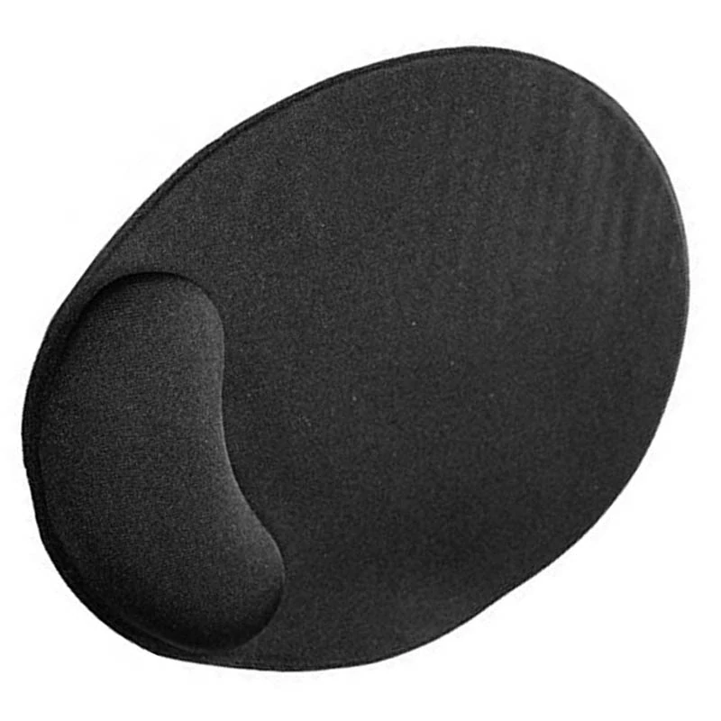 Ergonomická podložka pod myš čierna