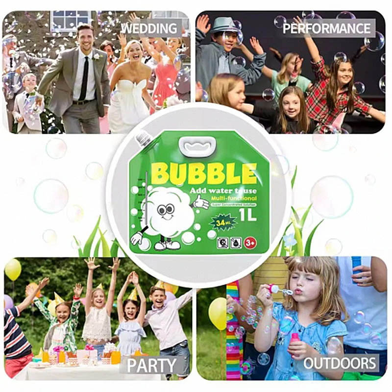 Tekutina na bublifuk koncentrát 34 ml = 1 L pripraveného roztoku