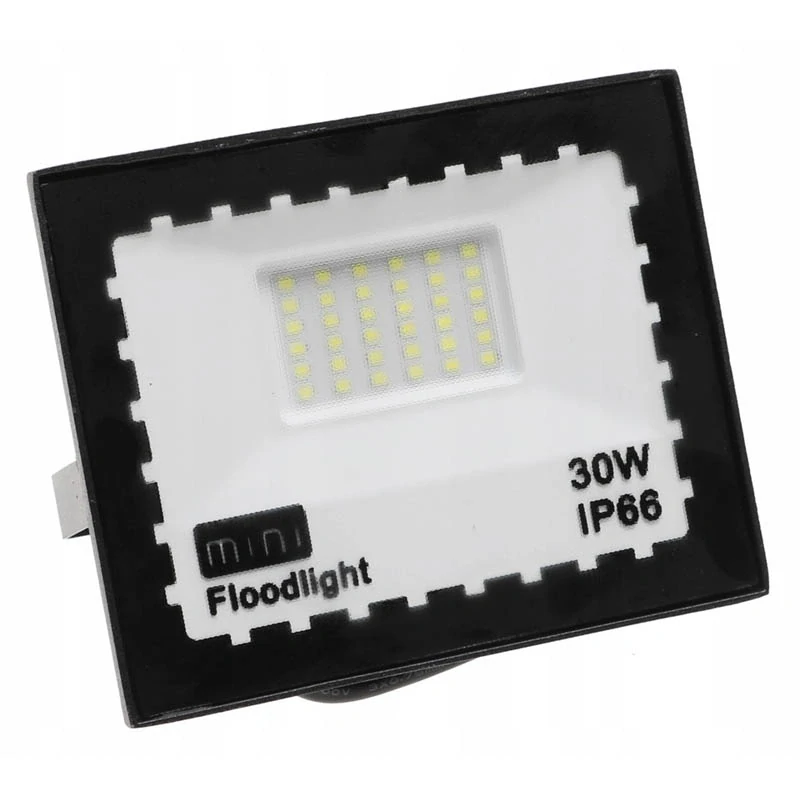 LED halogénový mini reflektor 30W s bielym svetlom