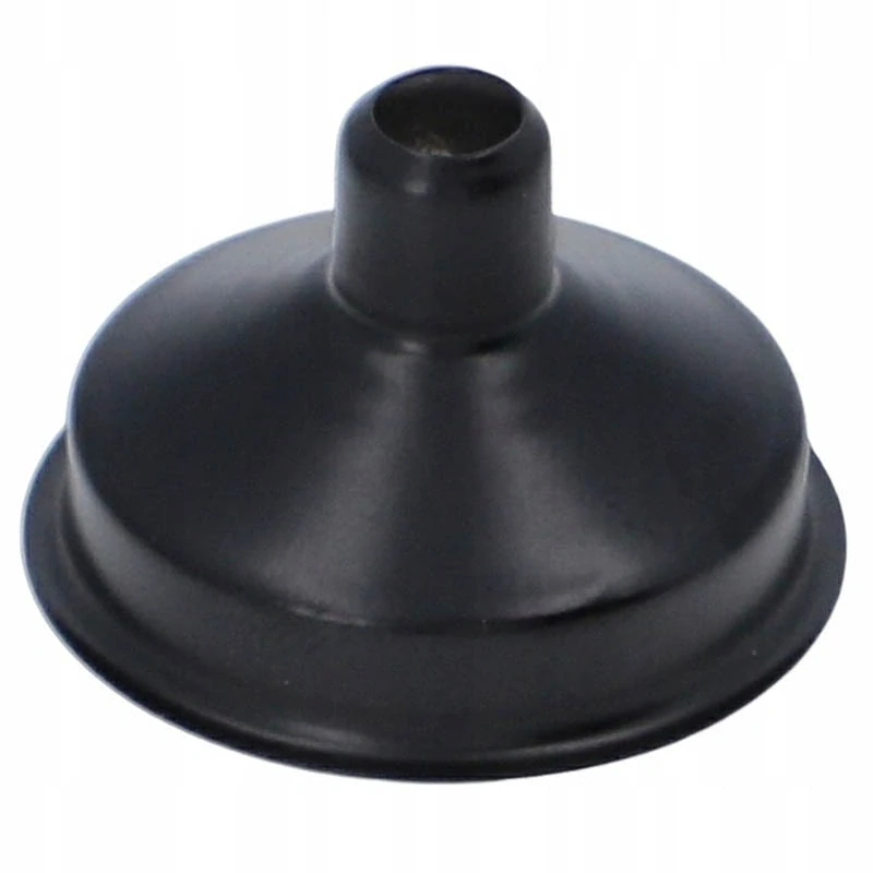 Lievik na ploskačku nerezový malý čierny