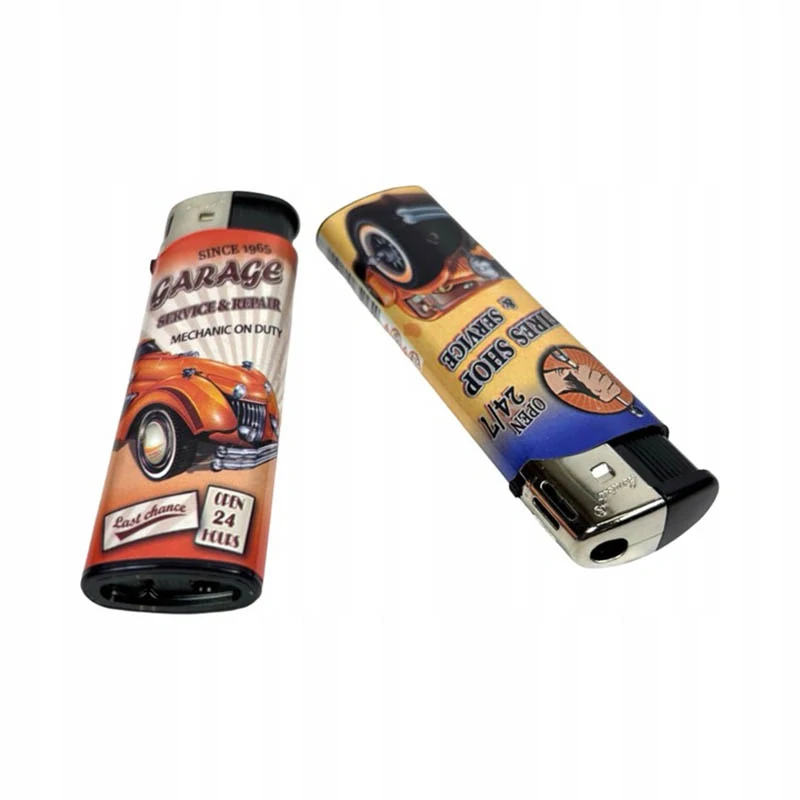 Zapaľovač piezoelektrický Retro Cars