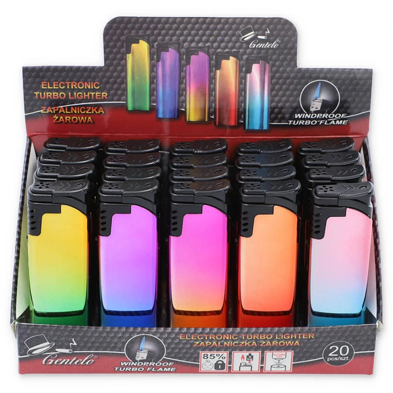 Gentelo Tryskový zapaľovač Jet Metal Rainbow