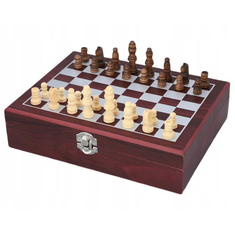 Ploskačka 240ml s pohárikmi a lievikom v darčekovej kazete Chess – čierna matná