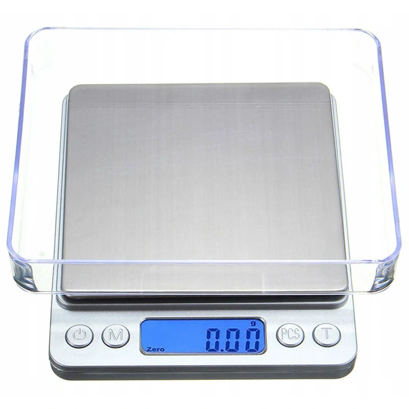 Presná digitálna váha kuchynská/šperkárska 2kg