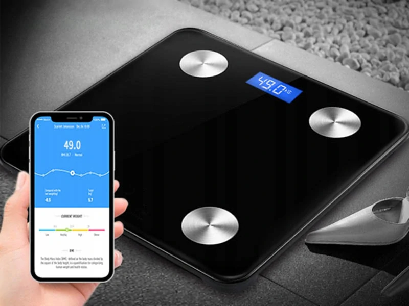 Analytická osobná váha s Bluetooth a aplikáciou OKOK
