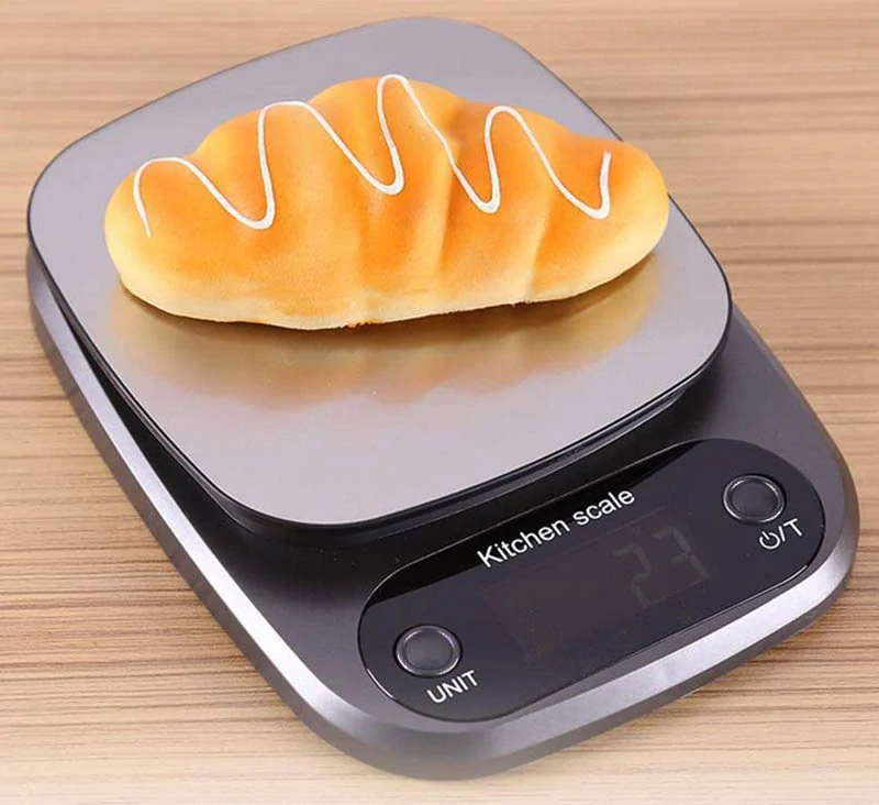 Elektronická kuchynská váha 3kg čierna