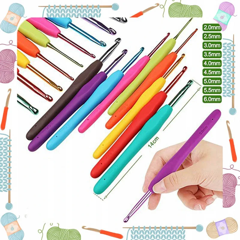 Sada na háčkovanie 52 dielna