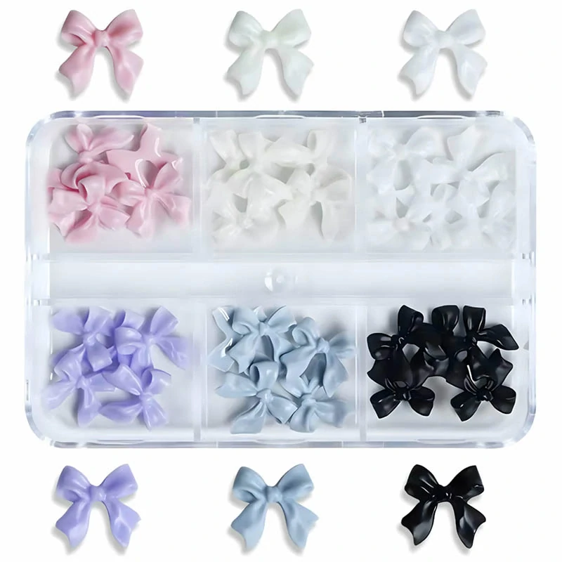 Akrylové ozdoby 3D na nechty 30 ks