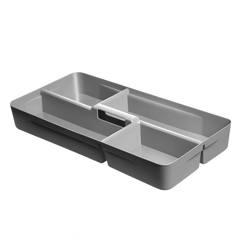 Organizér do zásuvky sivý 35,5 x 16,5 x 3,7cm