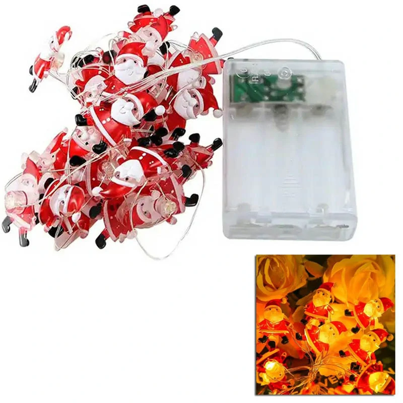 Vianočné LED svetielka Mikuláš 20 ks