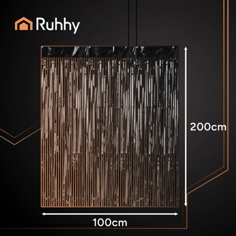 Čierny party záves s trblietavým efektom 100 × 200 cm