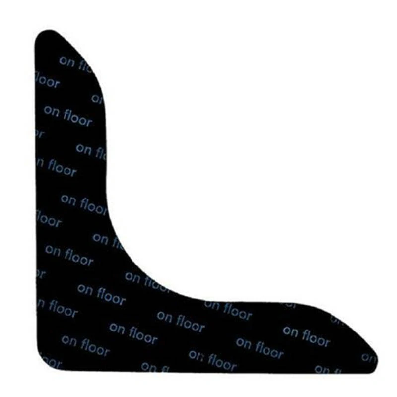 Protišmykové podložky pod koberec 4 ks čierne