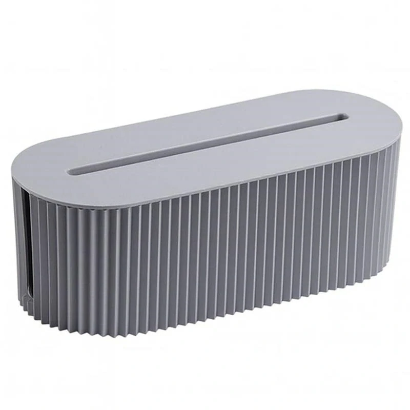 Organizér na káble sivý 31 × 13,5 × 12,5 cm