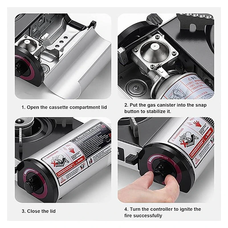 Prenosný plynový kempingový varič