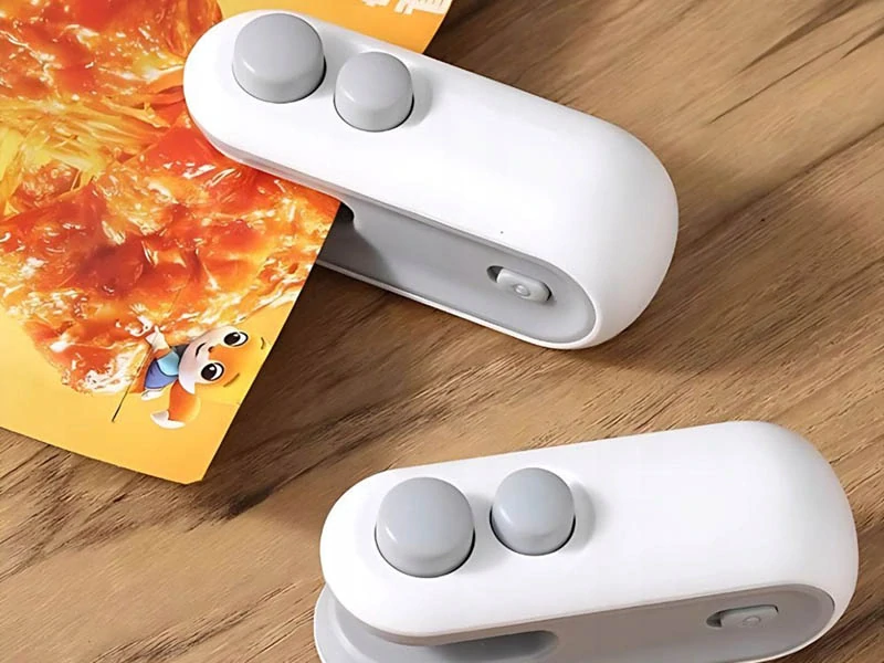 Bezdrôtová zváračka a otvárač fólií 2v1 s magnetom a USB nabíjaním biela