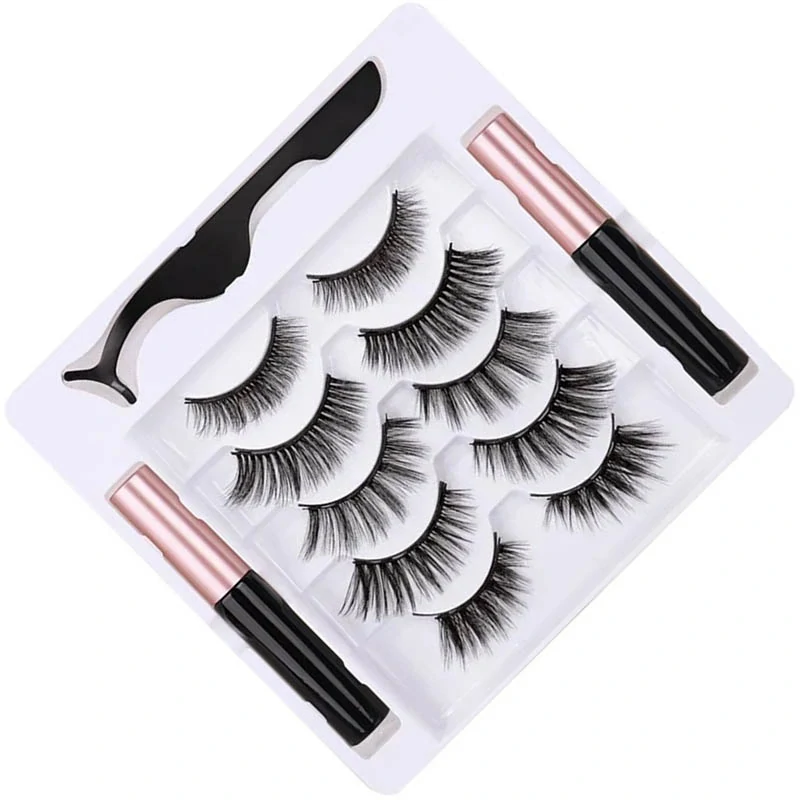 Magnetické mihalnice 5 párov s linkami a pinzetou