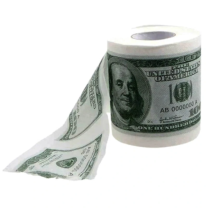 Toaletný papier s motívom Dollar