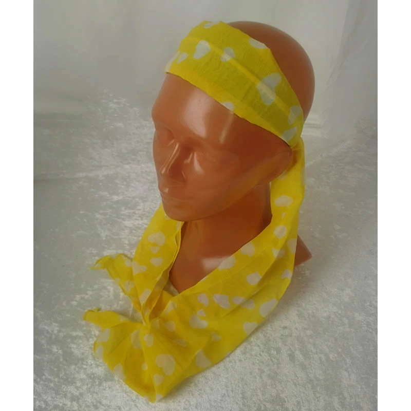 Čelenka do vlasov – viacfarebná dámska látková čelenka s viazaním