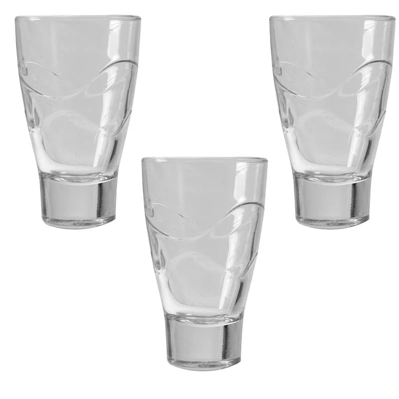 Sada 3 sklenených pohárov Hrastnik Tavola 370 ml