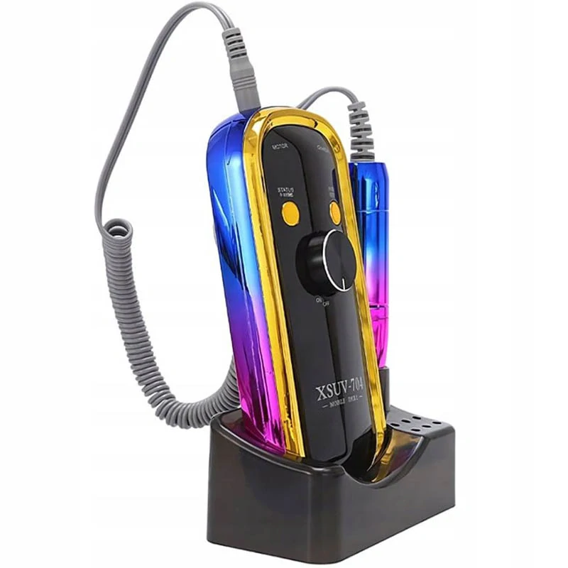 Profesionálna frézka na nechty so 6 nástavcami 36W