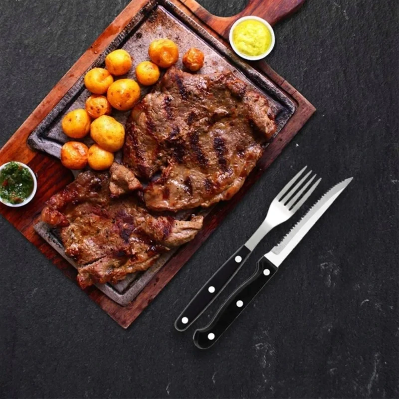 Sada príborov na steaky a gril 12 dielna