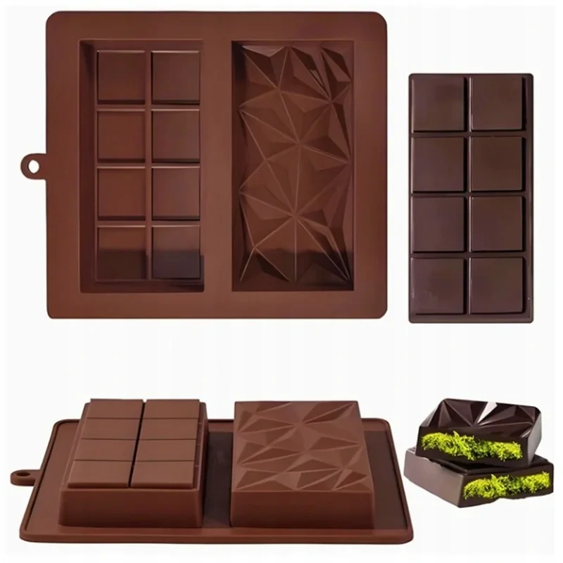 Silikónová forma na dubajskú čokoládu 19 × 22,5 cm
