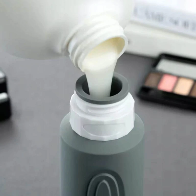 Silikónové cestovné fľaštičky do lietadla 100 ml