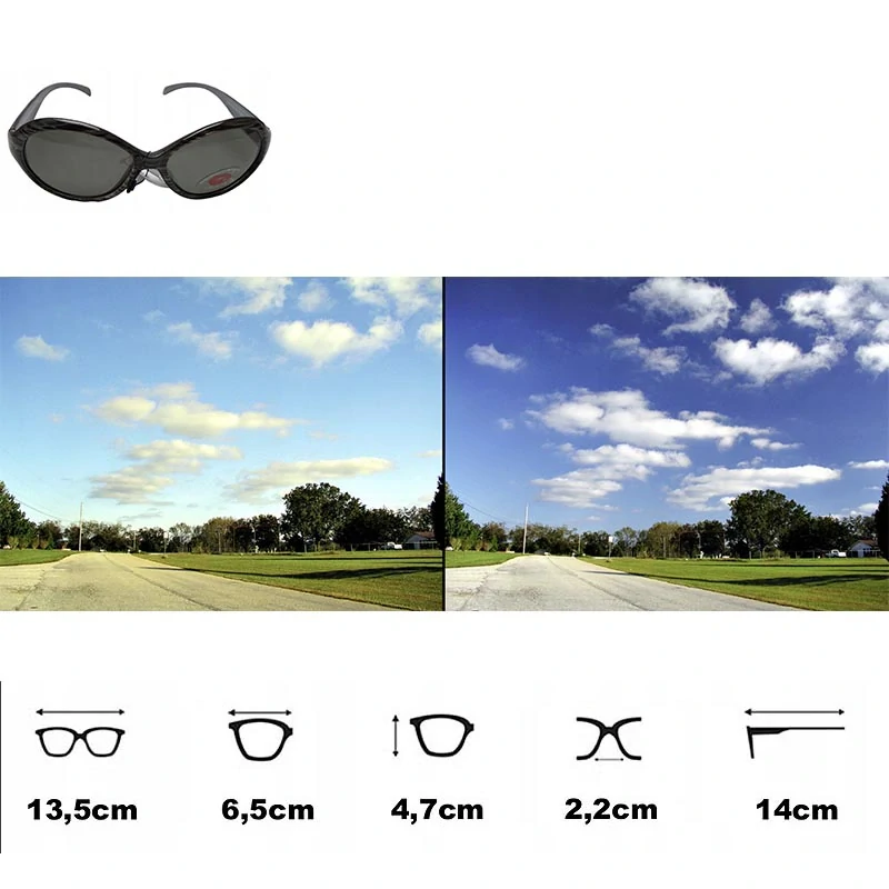 Polarizačné okuliare Marilyn Monroe – sivá popolavá, zelené šošovky