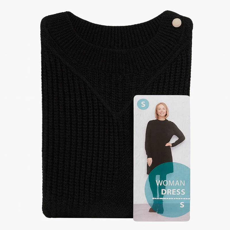 Dámske pletené šaty Woman Dress S