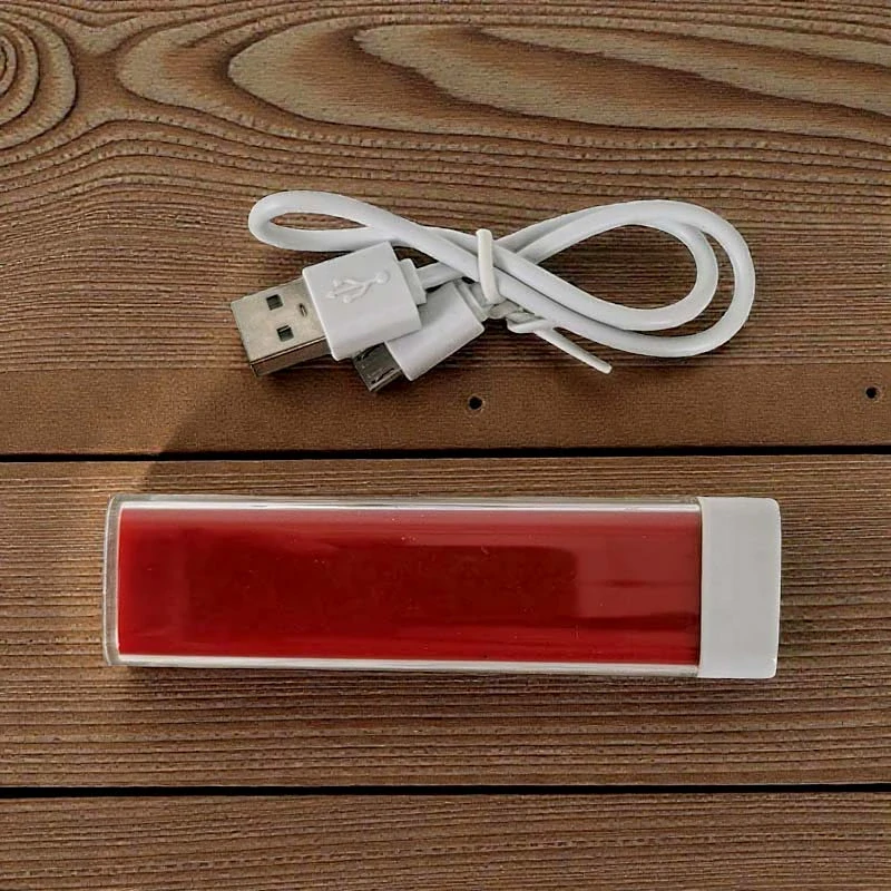 Powerbanka 2200 mAh, červená