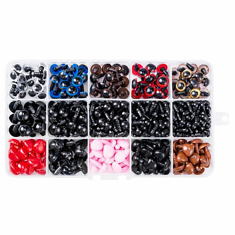 Bezpečné očká a nošteky na plyšové hračky – sada 752 ks