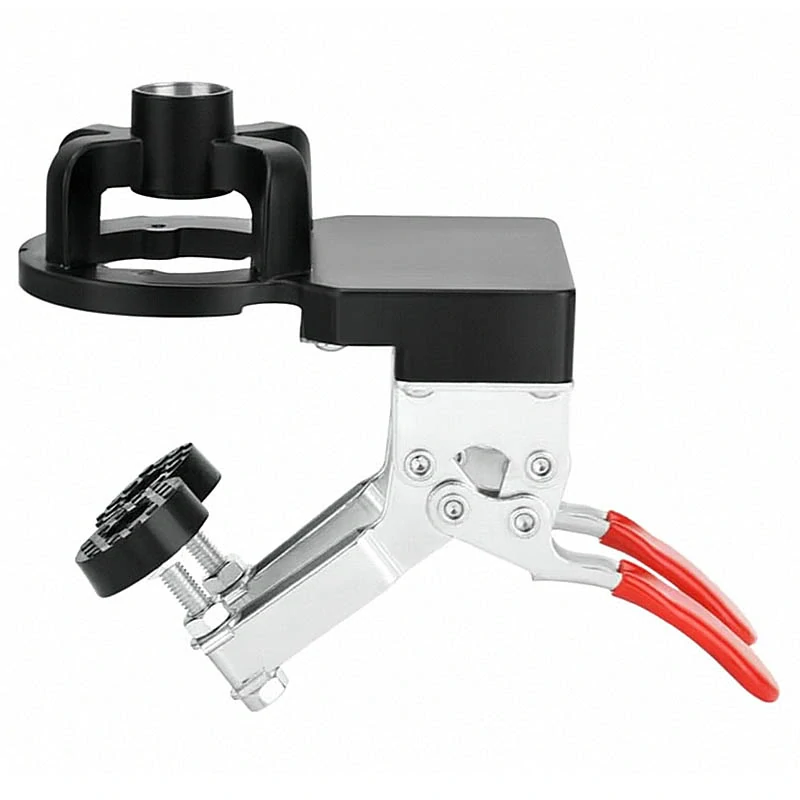 Šablóna na vŕtanie otvorov pre nábytkové pánty