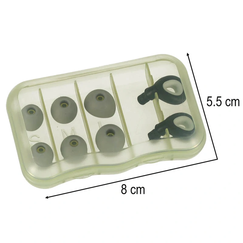 Silikónové zátky do uší na tlmenie hluku – sada 3 veľkostí